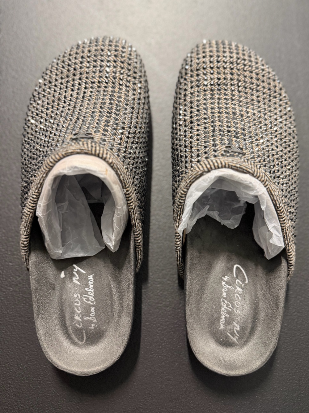 Circus by Sam Edelman Men's Textured Slip-On Loafers — Gray